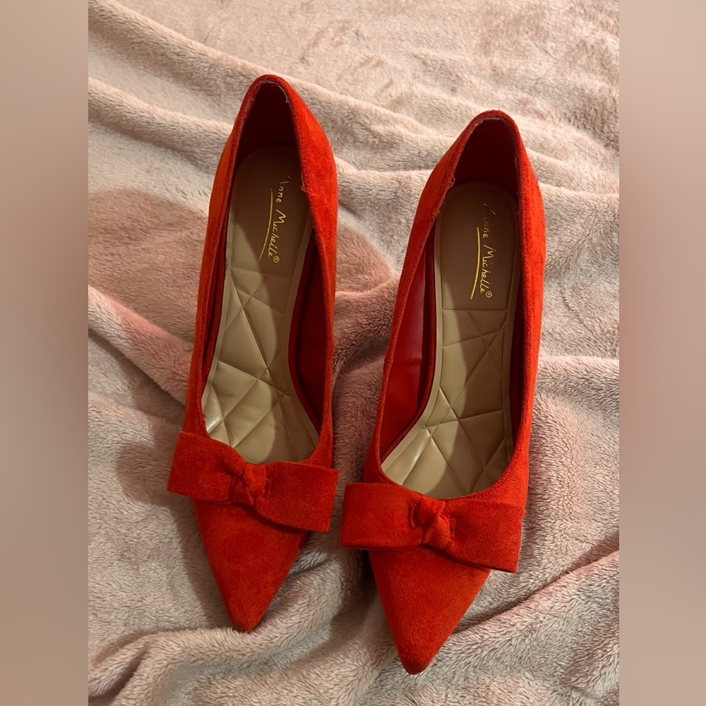 [DONATED] Red Bow Heels